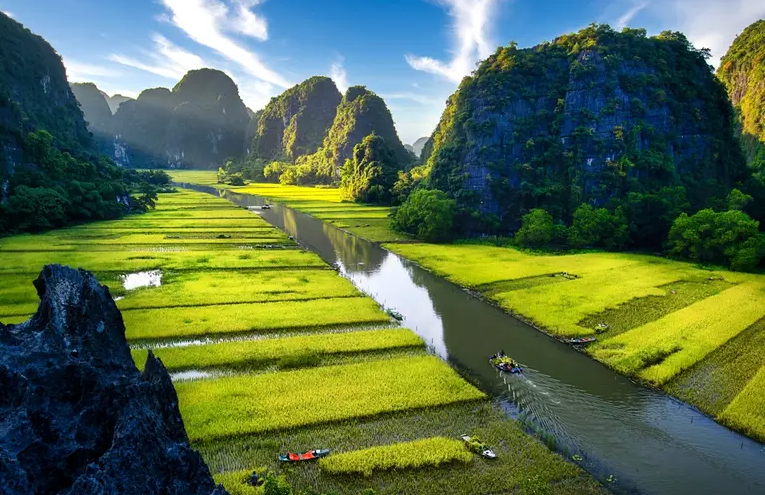 Un paysage façonné par l’eau et le calcaire
