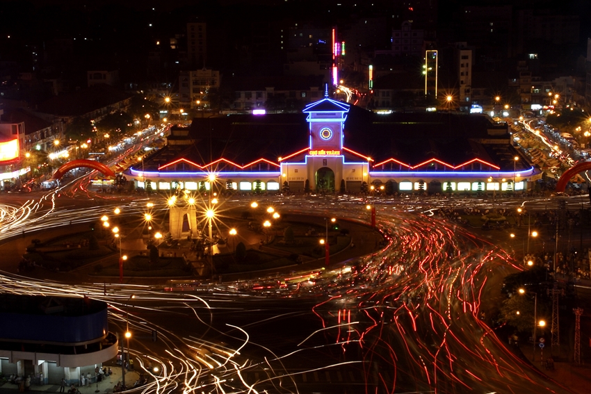 Ho Chi Minh ville à la vie nocturne