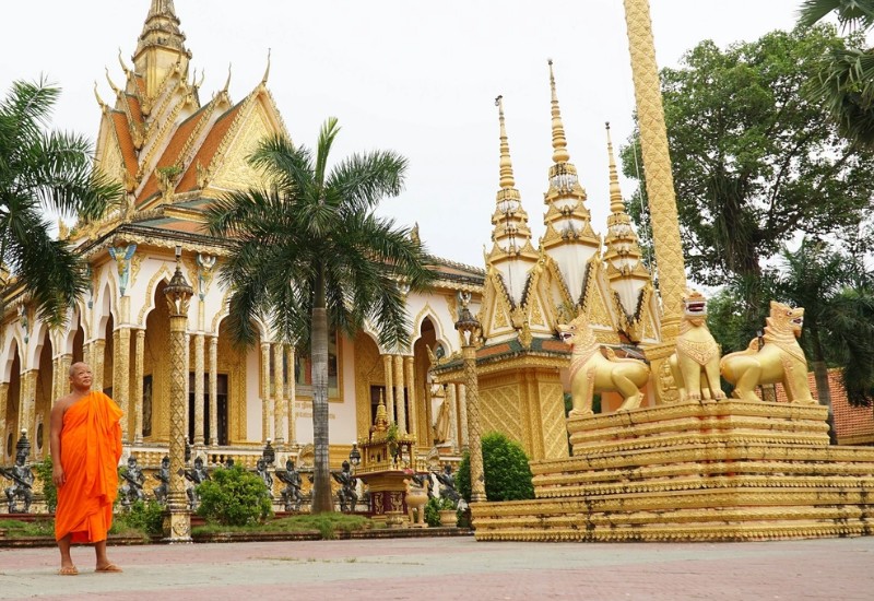 Découverte des pagodes khmères