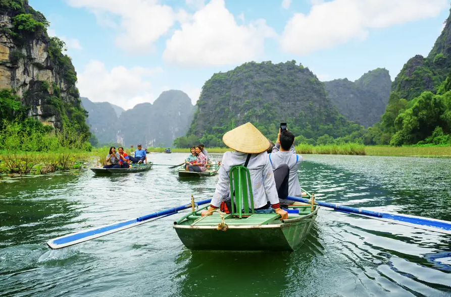 Balade en sampan